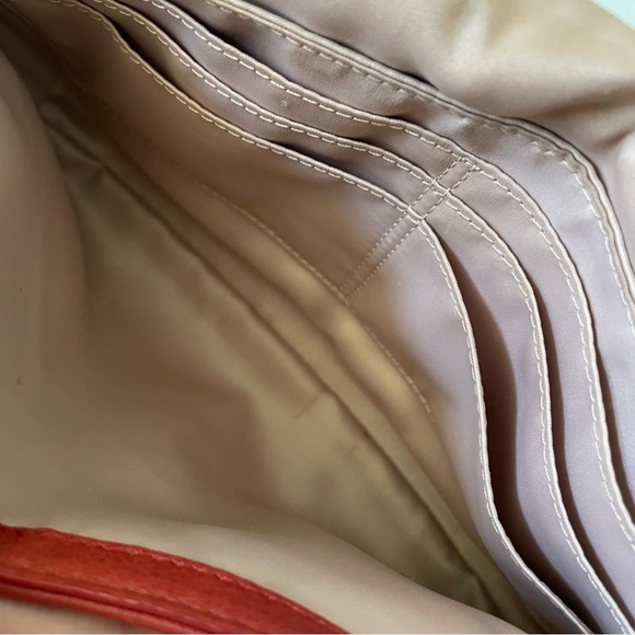 Coach Madison Chain Crossbody Bag in Scarlet Red - Picture 5 of 12